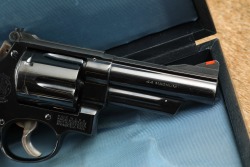 First Year Smith & Wesson S&W Pre Model 29 .44 Magnum 4&rdquo; DA/SA Revolver & Letter 1956 - 6