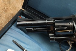 First Year Smith & Wesson S&W Pre Model 29 .44 Magnum 4&rdquo; DA/SA Revolver & Letter 1956 - 8
