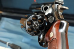 First Year Smith & Wesson S&W Pre Model 29 .44 Magnum 4&rdquo; DA/SA Revolver & Letter 1956 - 21