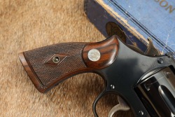 Smith & Wesson S&W The .357 Registered Magnum 1936 8 3/4&rdquo; Blued DA Revolver w/ Box - 7