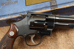 Smith & Wesson S&W The .357 Registered Magnum 1936 8 3/4&rdquo; Blued DA Revolver w/ Box - 8