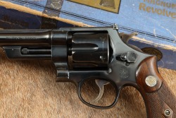 Smith & Wesson S&W The .357 Registered Magnum 1936 8 3/4&rdquo; Blued DA Revolver w/ Box - 12
