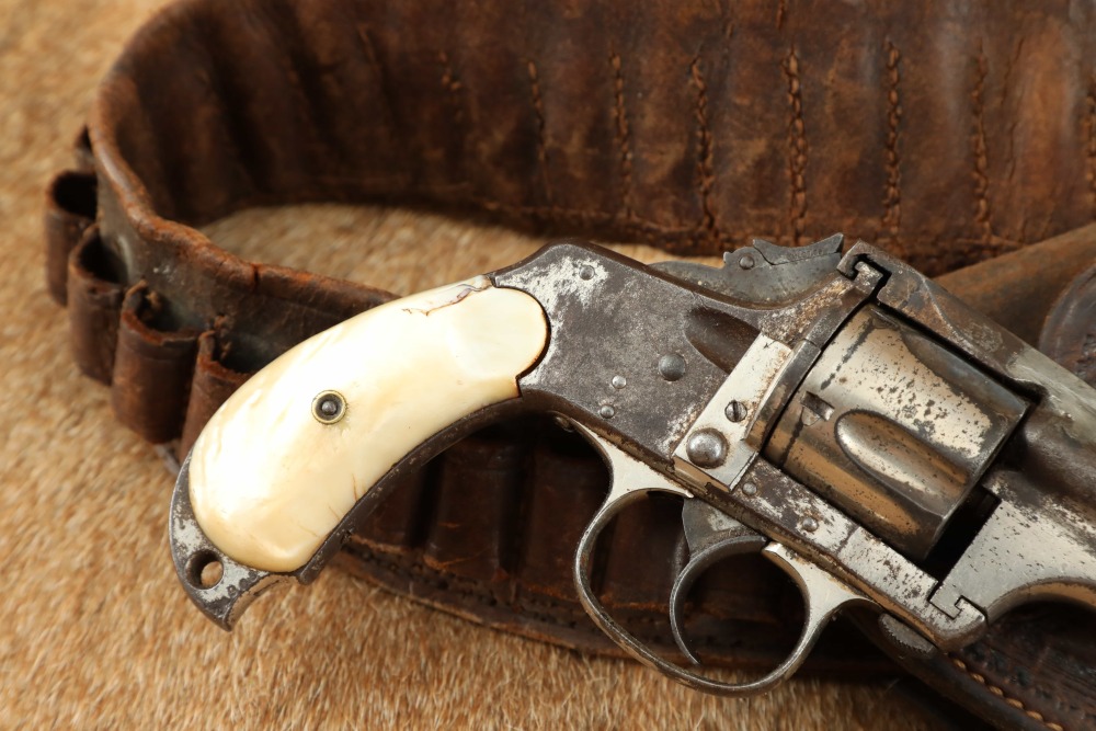 Rare Merwin Hulbert .38 Cal. 4th Model Pocket Revolver Nickel w