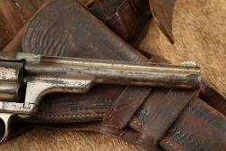 Rare Merwin Hulbert .38 Cal. 4th Model Pocket Revolver Nickel w/ Rig (Folder Hammer Spur) 1883-92 Antique - 5
