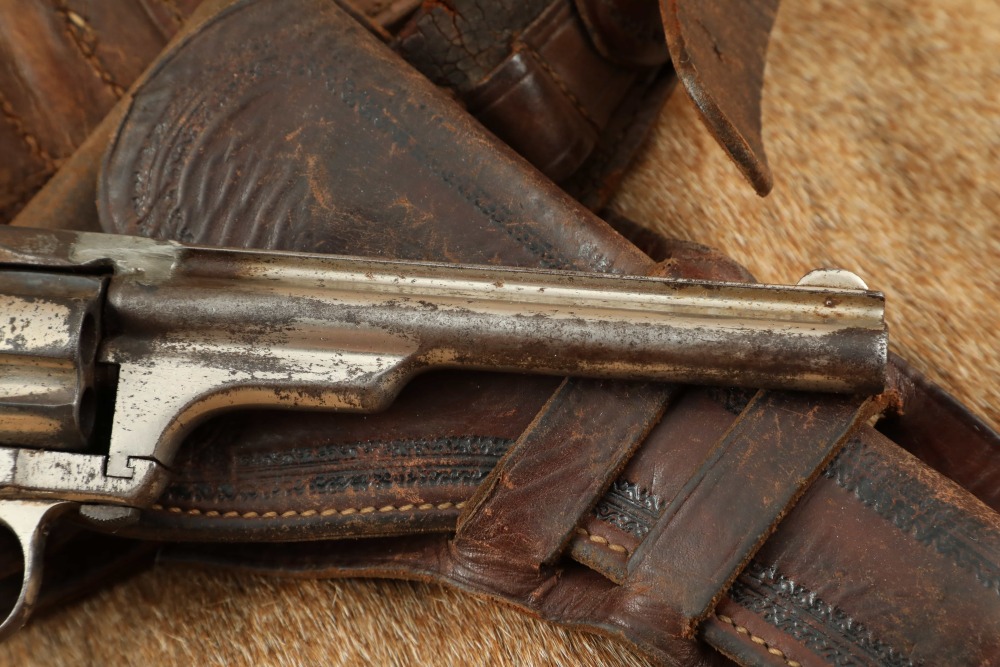 Rare Merwin Hulbert .38 Cal. 4th Model Pocket Revolver Nickel w