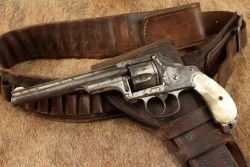 Rare Merwin Hulbert .38 Cal. 4th Model Pocket Revolver Nickel w/ Rig (Folder Hammer Spur) 1883-92 Antique - 6