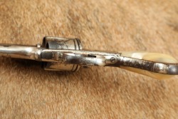 Rare Merwin Hulbert .38 Cal. 4th Model Pocket Revolver Nickel w/ Rig (Folder Hammer Spur) 1883-92 Antique - 12