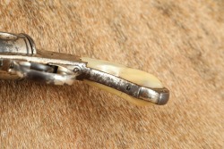 Rare Merwin Hulbert .38 Cal. 4th Model Pocket Revolver Nickel w/ Rig (Folder Hammer Spur) 1883-92 Antique - 13