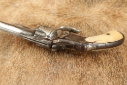 Rare Merwin Hulbert .38 Cal. 4th Model Pocket Revolver Nickel w/ Rig (Folder Hammer Spur) 1883-92 Antique - 16