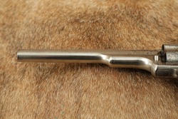 Rare Engraved Merwin Hulbert .38 Cal. 4th Model Pocket Revolver Nickel w/ Folder Hammer Spur 1883-92 Antique - 9