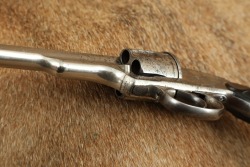 Rare Engraved Merwin Hulbert .38 Cal. 4th Model Pocket Revolver Nickel w/ Folder Hammer Spur 1883-92 Antique - 10