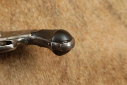 Rare Engraved Merwin Hulbert .38 Cal. 4th Model Pocket Revolver Nickel w/ Folder Hammer Spur 1883-92 Antique - 13