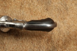 Rare Engraved Merwin Hulbert .38 Cal. 4th Model Pocket Revolver Nickel w/ Folder Hammer Spur 1883-92 Antique - 14