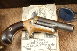 Colt Thuer Third Model Deringer .41 RF Short Pivot-Barrel Derringer In Gentlemen's Toiletry & Gambling Kit - 4