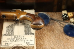Colt Thuer Third Model Deringer .41 RF Short Pivot-Barrel Derringer In Gentlemen's Toiletry & Gambling Kit - 10