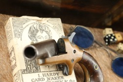 Colt Thuer Third Model Deringer .41 RF Short Pivot-Barrel Derringer In Gentlemen's Toiletry & Gambling Kit - 15