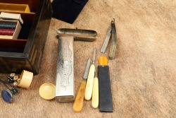Colt Thuer Third Model Deringer .41 RF Short Pivot-Barrel Derringer In Gentlemen's Toiletry & Gambling Kit - 19