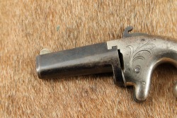 Antique Colt No. 1 Deringer .41 Short RF 2.5&rdquo; All-Metal Factory Engraved Derringer Pistol 1870-1890 - 5