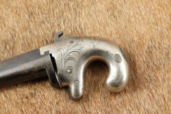 Antique Colt No. 1 Deringer .41 Short RF 2.5&rdquo; All-Metal Factory Engraved Derringer Pistol 1870-1890 - 6