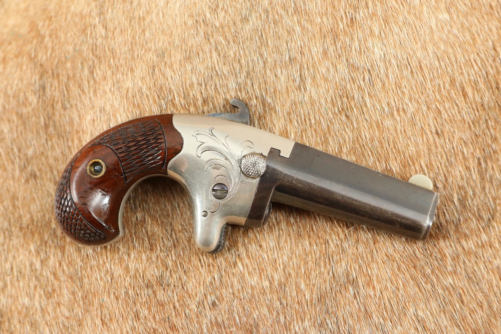 Antique Colt No. 2 Deringer .41 Short RF 2.5” Walnut-Gripped