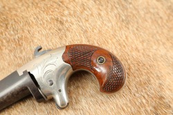 Antique Colt No. 2 Deringer .41 Short RF 2.5&rdquo; Walnut-Gripped Factory Engraved Derringer Pistol 1870-1890 - 6