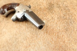 Antique Colt No. 2 Deringer .41 Short RF 2.5&rdquo; Walnut-Gripped Factory Engraved Derringer Pistol 1870-1890 - 13