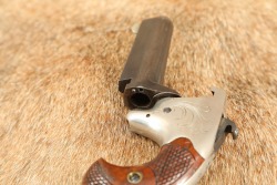 Antique Colt No. 2 Deringer .41 Short RF 2.5&rdquo; Walnut-Gripped Factory Engraved Derringer Pistol 1870-1890 - 15