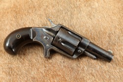 3-Digit S/N, First Year Antique Colt Pre-Etched Panel New Line .38 RF 2.25&rdquo; 5-Shot Pocket Revolver 1874