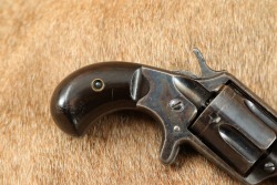 3-Digit S/N, First Year Antique Colt Pre-Etched Panel New Line .38 RF 2.25&rdquo; 5-Shot Pocket Revolver 1874 - 2