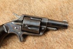 3-Digit S/N, First Year Antique Colt Pre-Etched Panel New Line .38 RF 2.25&rdquo; 5-Shot Pocket Revolver 1874 - 3
