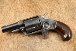 3-Digit S/N, First Year Antique Colt Pre-Etched Panel New Line .38 RF 2.25&rdquo; 5-Shot Pocket Revolver 1874 - 4