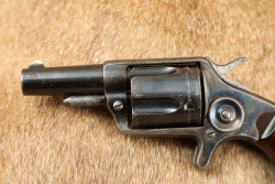 3-Digit S/N, First Year Antique Colt Pre-Etched Panel New Line .38 RF 2.25&rdquo; 5-Shot Pocket Revolver 1874 - 5