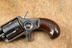 3-Digit S/N, First Year Antique Colt Pre-Etched Panel New Line .38 RF 2.25&rdquo; 5-Shot Pocket Revolver 1874 - 6