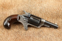 Antique Colt Etched Panel New Line .32 RF 2.25&rdquo; 5-Shot Pocket Revolver 1877
