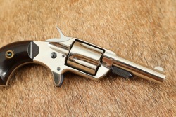 Antique Colt Etched Panel Nickel & Fire Blue New Line .30 RF 2.25&rdquo; 5-Shot Pocket Revolver 1875 - 3