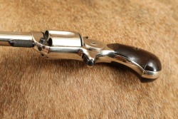 Antique Colt Etched Panel Nickel & Fire Blue New Line .30 RF 2.25&rdquo; 5-Shot Pocket Revolver 1875 - 8