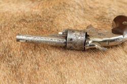 Colt 1871&ndash;1877 Nickel & Engraved Open Top Pocket Model .22 Rimfire 2.5&rdquo; Revolver Antique - 13