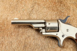 Early Colt 1875 Nickel Open Top Pocket Model .22 Rimfire 2.5&rdquo; Revolver Antique - 6