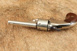 Early Colt 1875 Nickel Open Top Pocket Model .22 Rimfire 2.5&rdquo; Revolver Antique - 15