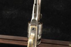 Cased Civil War Era Engraved Colt 1860 Army .44 Cal Percussion Revolver & Case 1862 Antique - 22