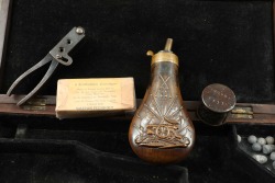 Cased Civil War Era Engraved Colt 1860 Army .44 Cal Percussion Revolver & Case 1862 Antique - 23