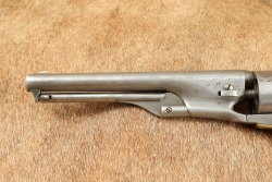 Civil War Era 1861 Colt Navy .36 Cal Percussion Cap & Ball Revolver & Holster 1863 Antique - 7