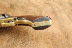 Civil War Era 1861 Colt Navy .36 Cal Percussion Cap & Ball Revolver & Holster 1863 Antique - 13
