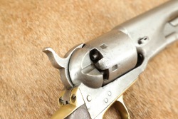 Civil War Era 1861 Colt Navy .36 Cal Percussion Cap & Ball Revolver & Holster 1863 Antique - 19