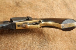 Civil War Era 1861 Colt Navy .36 Cal Percussion Cap & Ball Revolver & Holster 1863 Antique - 35