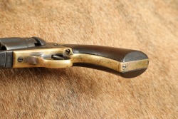 Civil War Era 1861 Colt Navy .36 Cal Percussion Cap & Ball Revolver & Holster 1863 Antique - 36