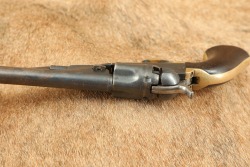 Civil War Era 1861 Colt Navy .36 Cal Percussion Cap & Ball Revolver & Holster 1863 Antique - 40