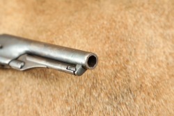 Civil War Era 1861 Colt Navy .36 Cal Percussion Cap & Ball Revolver & Holster 1863 Antique - 42