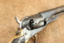 Civil War Era 1861 Colt Navy .36 Cal Percussion Cap & Ball Revolver & Holster 1863 Antique - 43