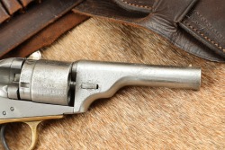 Civil War Colt M1861 Navy Pocket .38 Rimfire Factory Converted Revolver Antique - 5